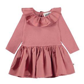 Molo Kjole LS Crystala Forest Rose