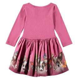 Molo Kjole LS Candi Fluffy Puppies