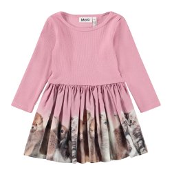 Molo Kjole LS Candi Fluffiness