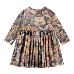 Molo Kjole LS Charmaine Fuzzy Fluffy