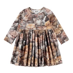 Molo Kjole LS Charmaine Fuzzy Fluffy