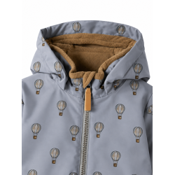 Lil' Atelier Flyverdragt Mini Snow10 Suit AOP Sleet