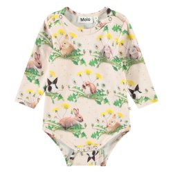 Molo Body LS Foss Bunnies United