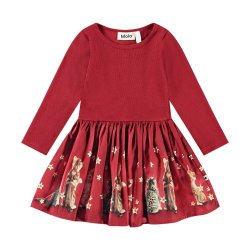 Molo Kjole LS Candi Velvety Kittens