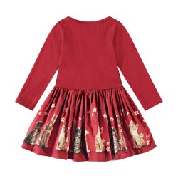 Molo Kjole LS Candi Velvety Kittens