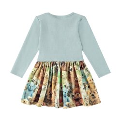 Molo Kjole LS Carel Teddy Friends