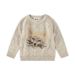 Molo Sweatshirt LS Strik Gilby Kitten Knit