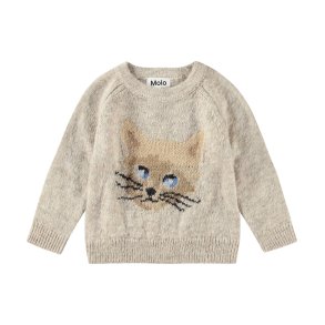 Molo Sweatshirt LS Strik Gilby Kitten Knit