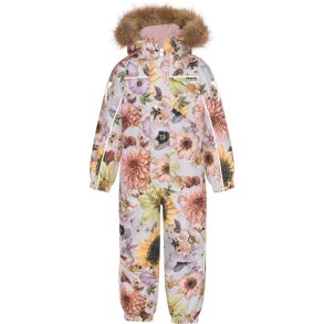 Molo Flyverdragt Polaris Fur Retro Flowers