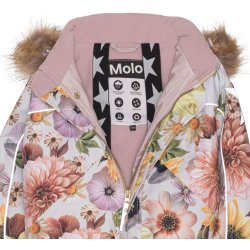 Molo Flyverdragt Polaris Fur Retro Flowers