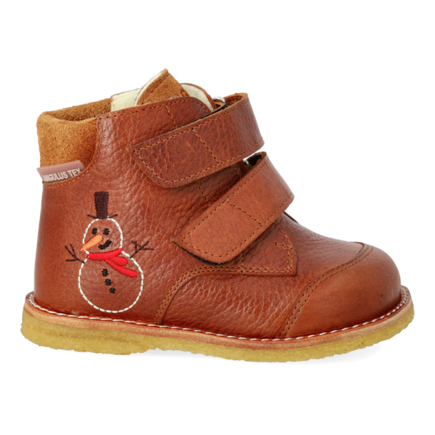 Angulus Vinterstvle Begynder TEX Snemands broderi Cognac