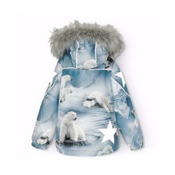 Molo Vinterjakke Hopla Fur Polar Bear Joy