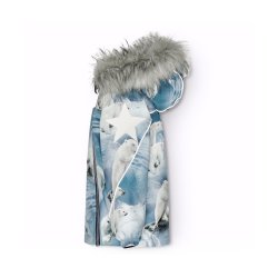Molo Vinterjakke Hopla Fur Polar Bear Joy