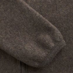 HUTTEliHUT kredragt Uld Pram Suit Ears Fleece Brown Melange