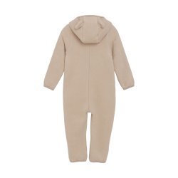HUTTEliHUT kredragt Uld Pram Suit Ears Fleece Mahogany Melange
