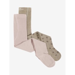 Minymo Strmpebukser 2-pak med mnstre Shell