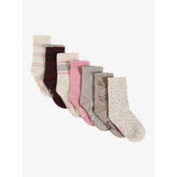 Minymo Sokker 7-pak med mnstre Wild Rose