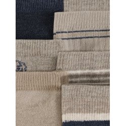 Minymo Sokker 7-pak med mnstre Blue Nights