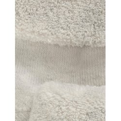 Minymo Sokker 2-pak Cozy Velour Silver Birch Melange