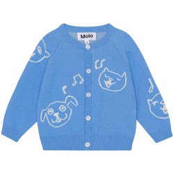 Molo Cardigan LS Strik Brody Forget me Not