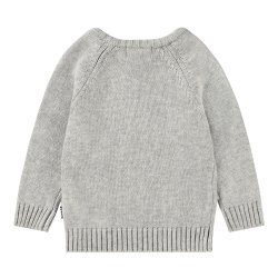 Molo Sweatshirt LS Strik Bless Teddy Bear knit