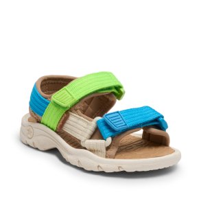 Bisgaard Sandal Nico Bright Blue/Green