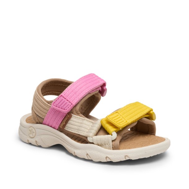 Bisgaard Sandal Nico Yellow/Pink