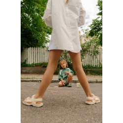 Bisgaard Sandal Trine Kjr X Franca Daisy off White