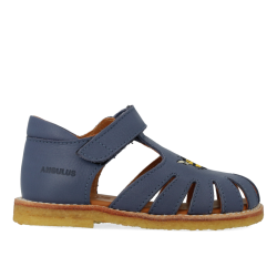 Angulus Sandal Begynder med Bi Broderi Indigo