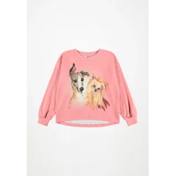 Molo Sweatshirt LS Kids Reniza Charming Dogs