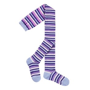 Molo Strmpebukser Rib Stripy Tights Cosmic Stripe