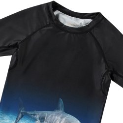 Molo UV Svmme T-shirt Neptune Faded Shark