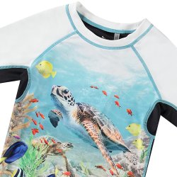 Molo UV Svmme T-shirt Neptune Happy Ocean