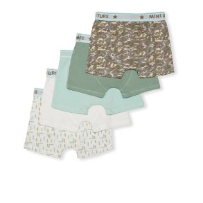 Mini A Ture Yash boxershorts 5-pak Gardenia Creme