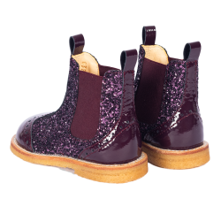 Angulus Chelsea Stvle Glitter Aubergine