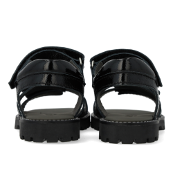 Angulus Sandal justerbar med velcro Black