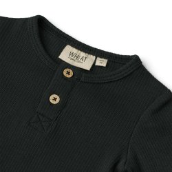 Wheat Body LS Rib Benny Navy