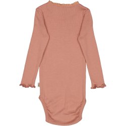 Wheat Body Rib Lace Cameo Brown