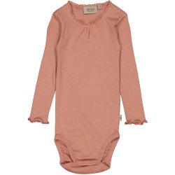 Wheat Body Rib Lace Cameo Brown