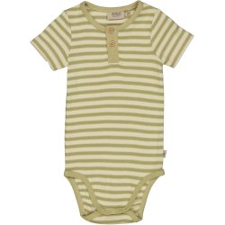 Wheat Body Placket Green Stripe