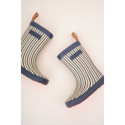 Bisgaard Gummist�vler Barefoot High Rubber Sailor Stripes