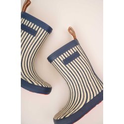 Bisgaard Gummist�vler Barefoot High Rubber Sailor Stripes
