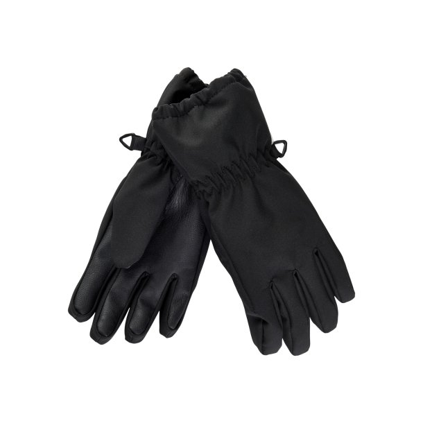 Mikk-Line Handsker Softshell Black