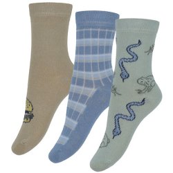 Minymo Str�mper 3-pak Timber Wolf