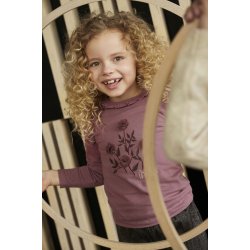 Minymo T-shirt LS Deco Rose