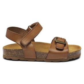 Pom Pom Sandal Bio Cork Camel