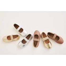 Bisgaard Hjemmesko "BALLET" Tan