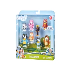 Bluey Figurst Multipakke med 8 stk figurer