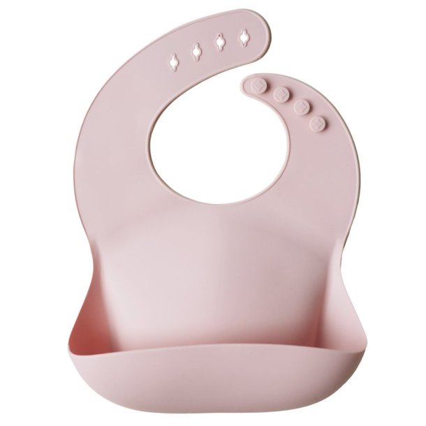 Mushie Hagesmk Silikone m. opsamler Blush
