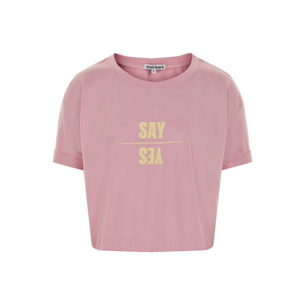Cost:Bart T-shirt Nille Cropped Pink Nectar